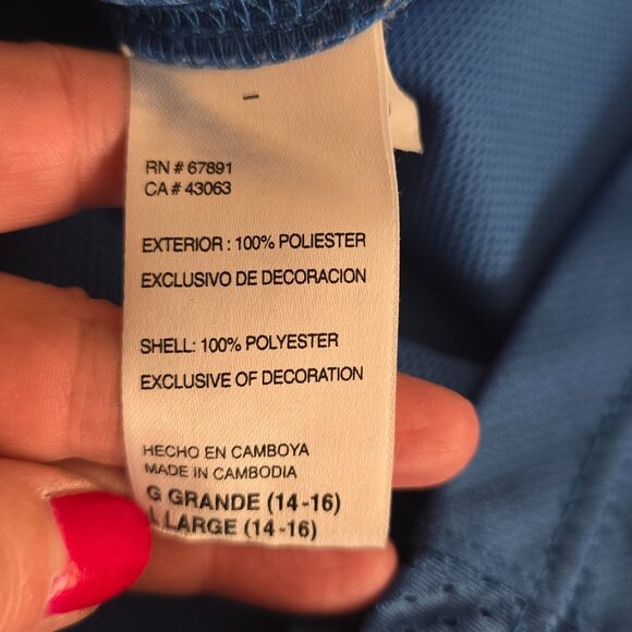 Detroit Lions Football Jersey Youth Large Blue NFL Football Stafford 9 Nike NFL - Picture 8 of 9